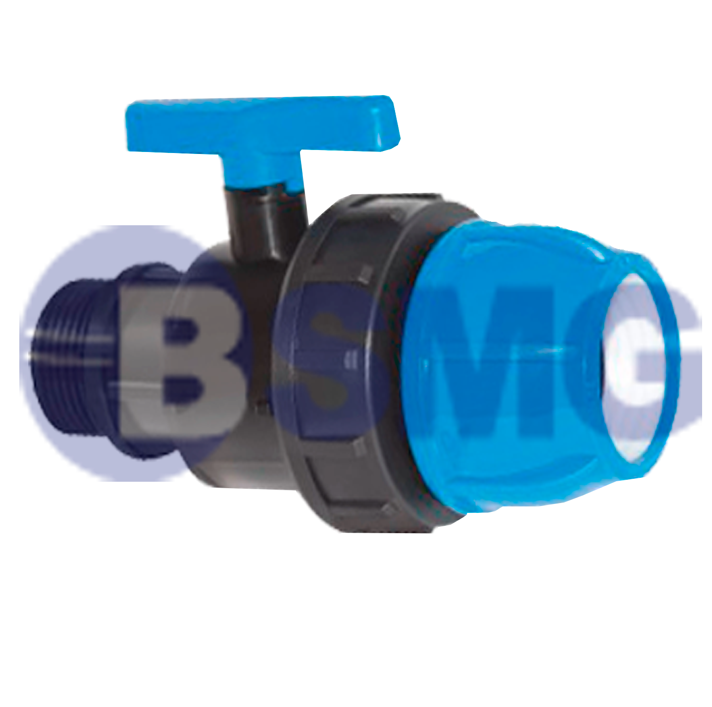 ვინტილი მექანიკური შავი მილისათვის გ/რ 3/4Mx25	 009886