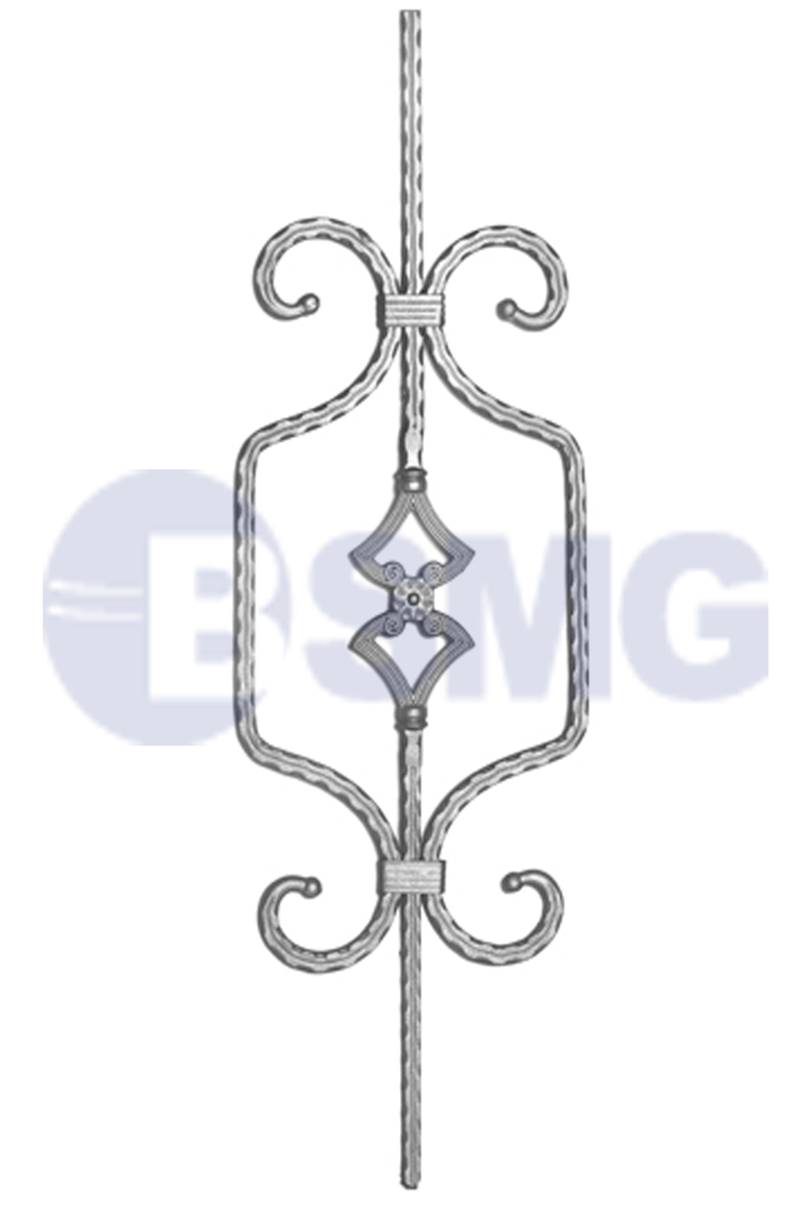 ჭედური კონსტრუქცია 1206    24.5*60 სმ   013397