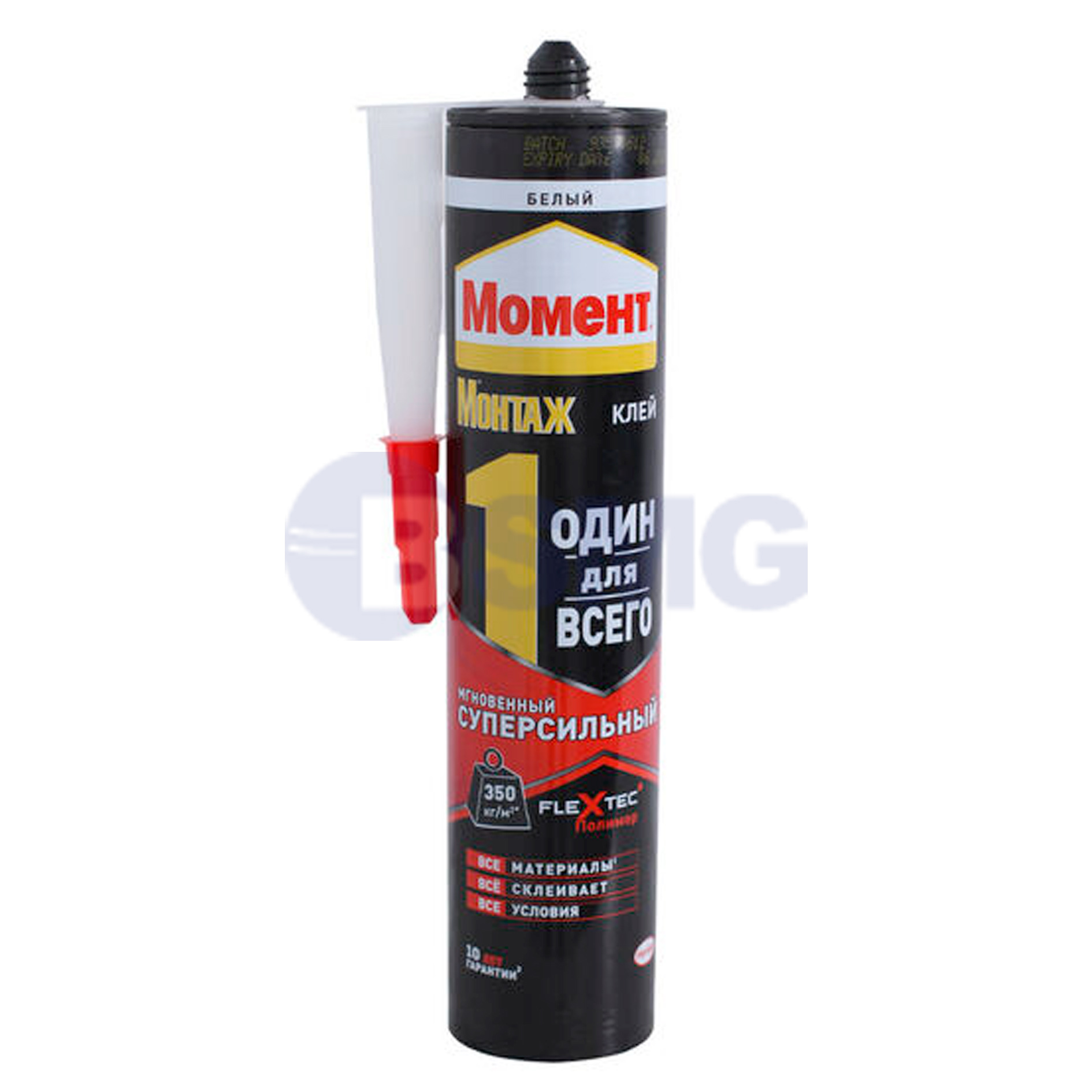 სამონტაჟო წებო "მომენტი მონტაჟი ერთი ყველაფრისთბის" თეთრი ,440 გრ   016373