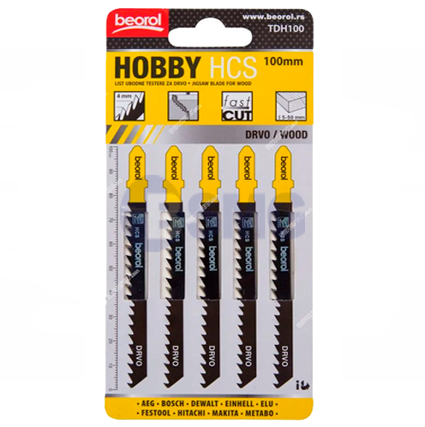 ხერხი ხის აჟურული hobby 100mm 5/1	 001627