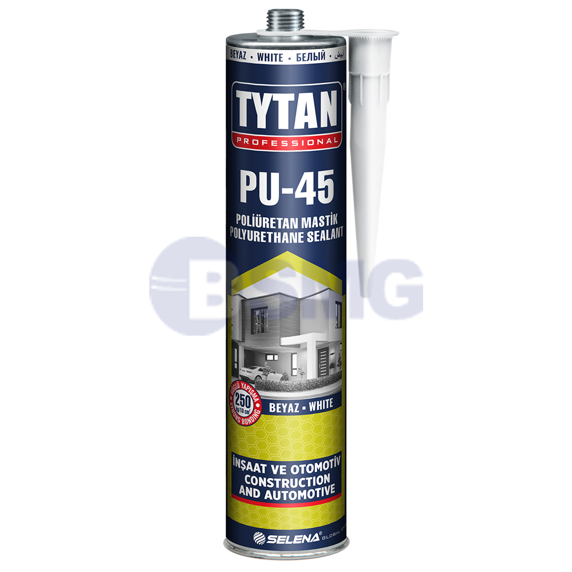 გერმეტიკი ტიტანი პუ შავი  280 მლ   011235