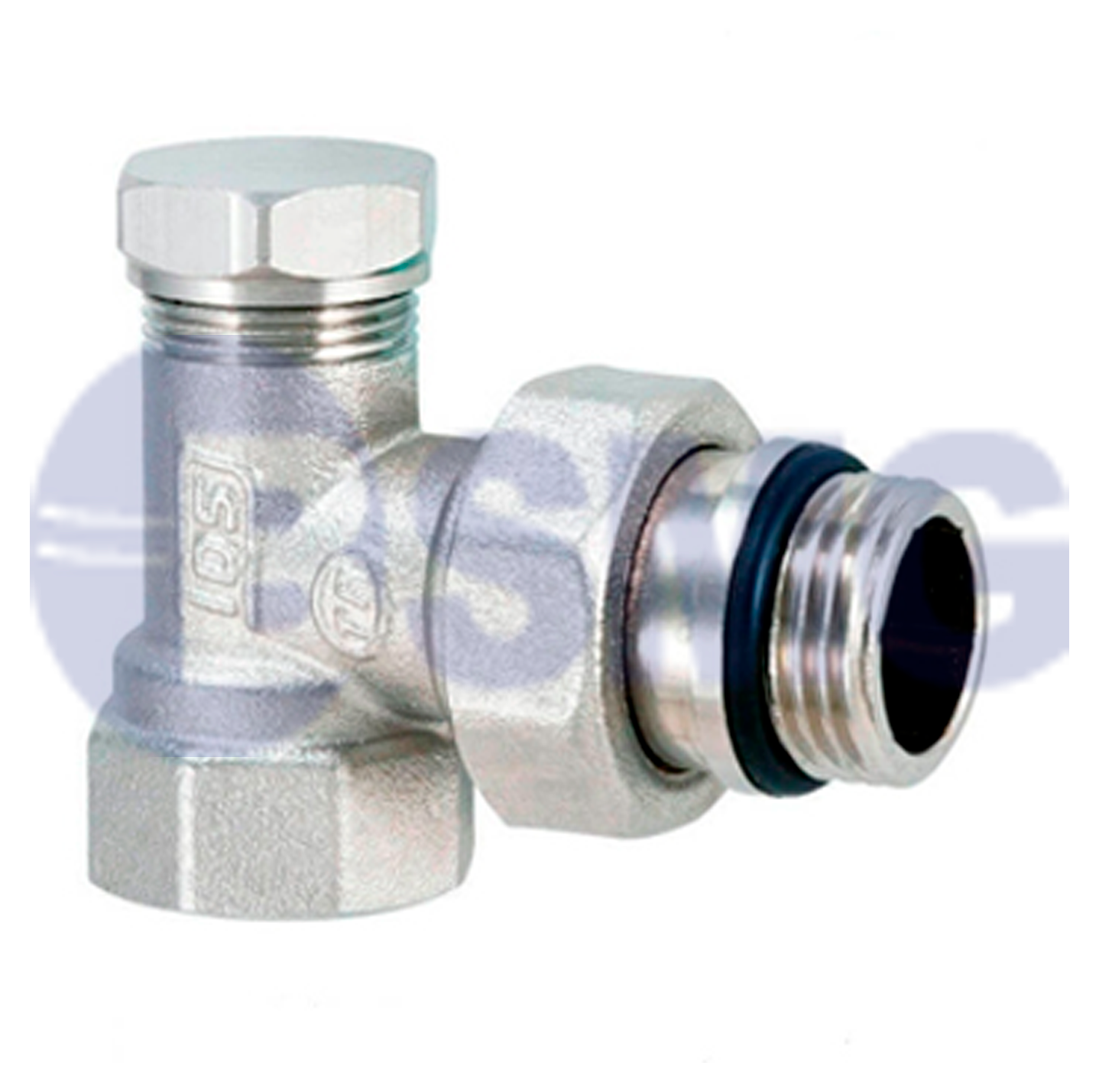 რადიატორის უკუსარქველი რეზინის შუასადებით1/2   315-1   TDS  012337