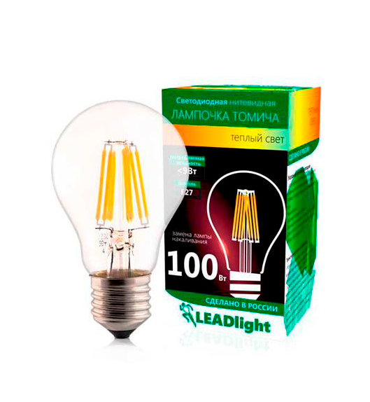 დიოდური ნათურა ლიდლაით სა 230-9-1 ე27/27 2700კ    020730