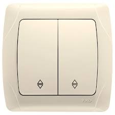 გადამრთველი რევერსი VIKO CARMEN 2-ნი კრემი   005708