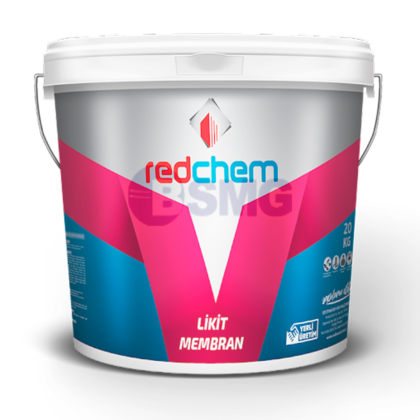 REDCHEM ჰიდრო იზოლაცია სახურავის (3,5 KG) 013821