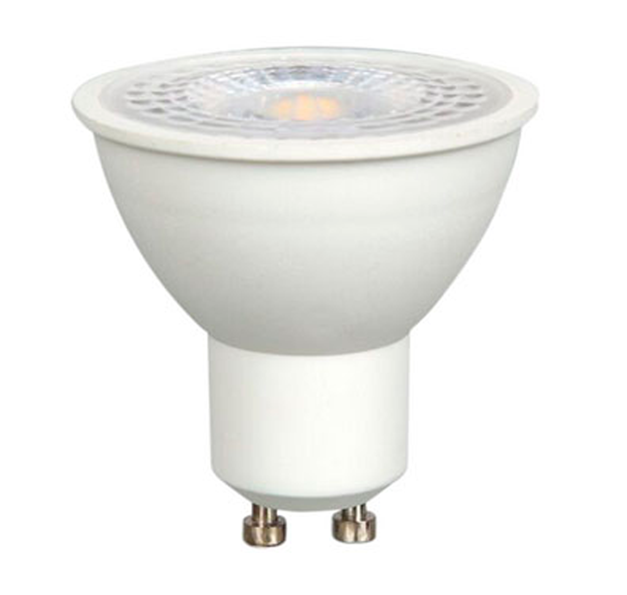 193-6.5W სპოტ  GU10  პლასტიკი  თეთრი სამსუგის ჩიპით  4000K 110D   014851