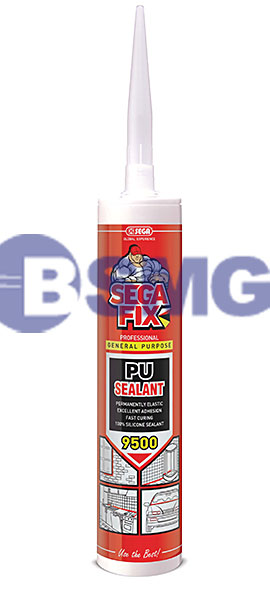 PU ჰერმეტიკი შავი SHORA 50 280ml 9500  SEGAFIX   020246