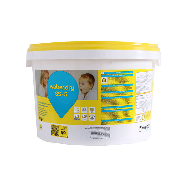 გიდროიზოლაცია WEBER DRY ss-5 3 კგ   023690