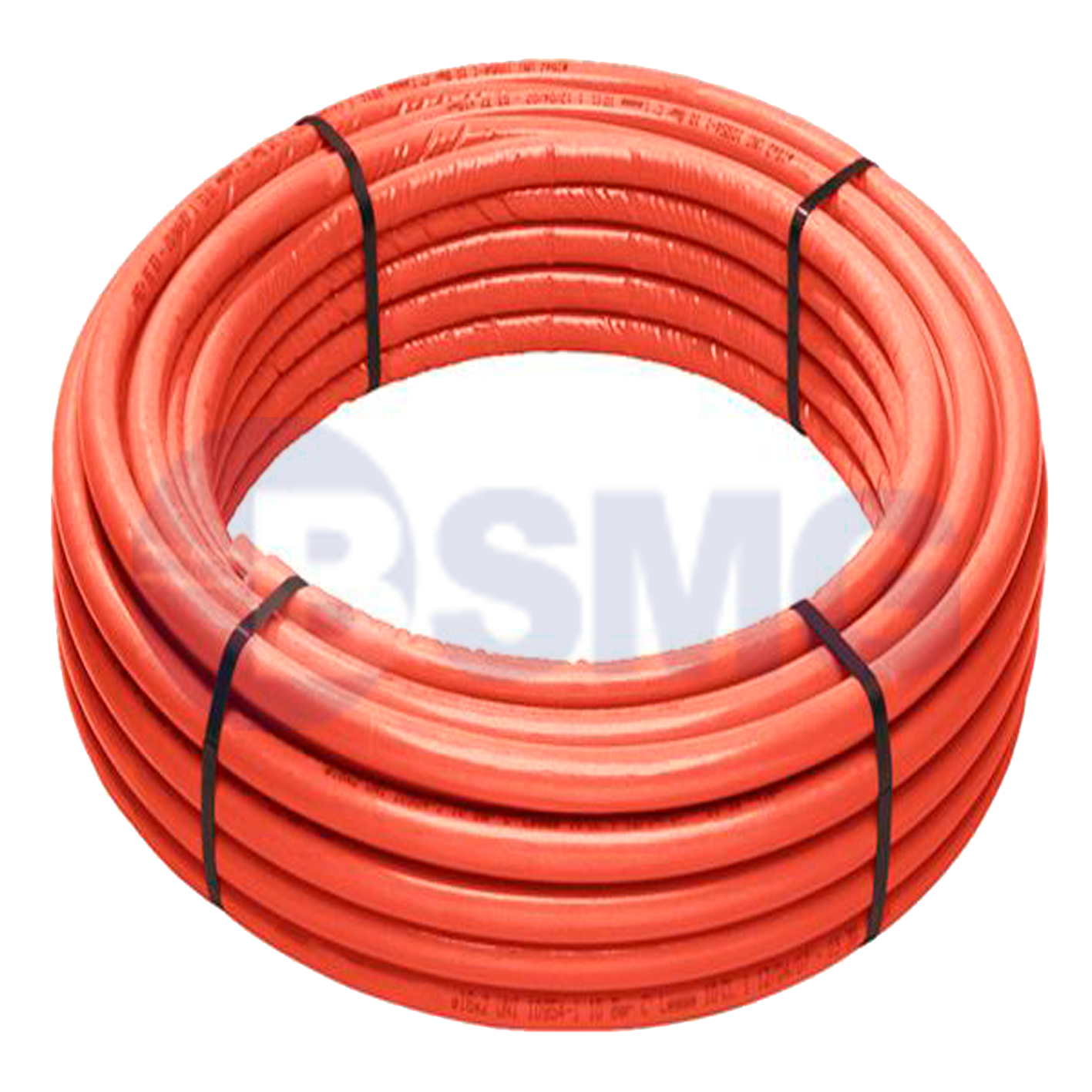 გათბობის მილი შეფუთული (წითელი)   004077