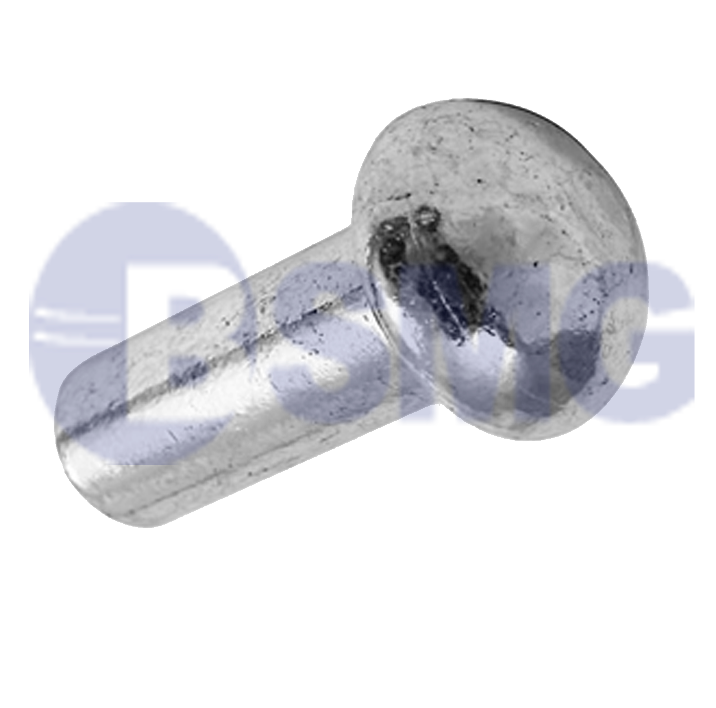 ლითონის აქსესუარი, ფიგურა   33x∅18x∅10მმ	  010426