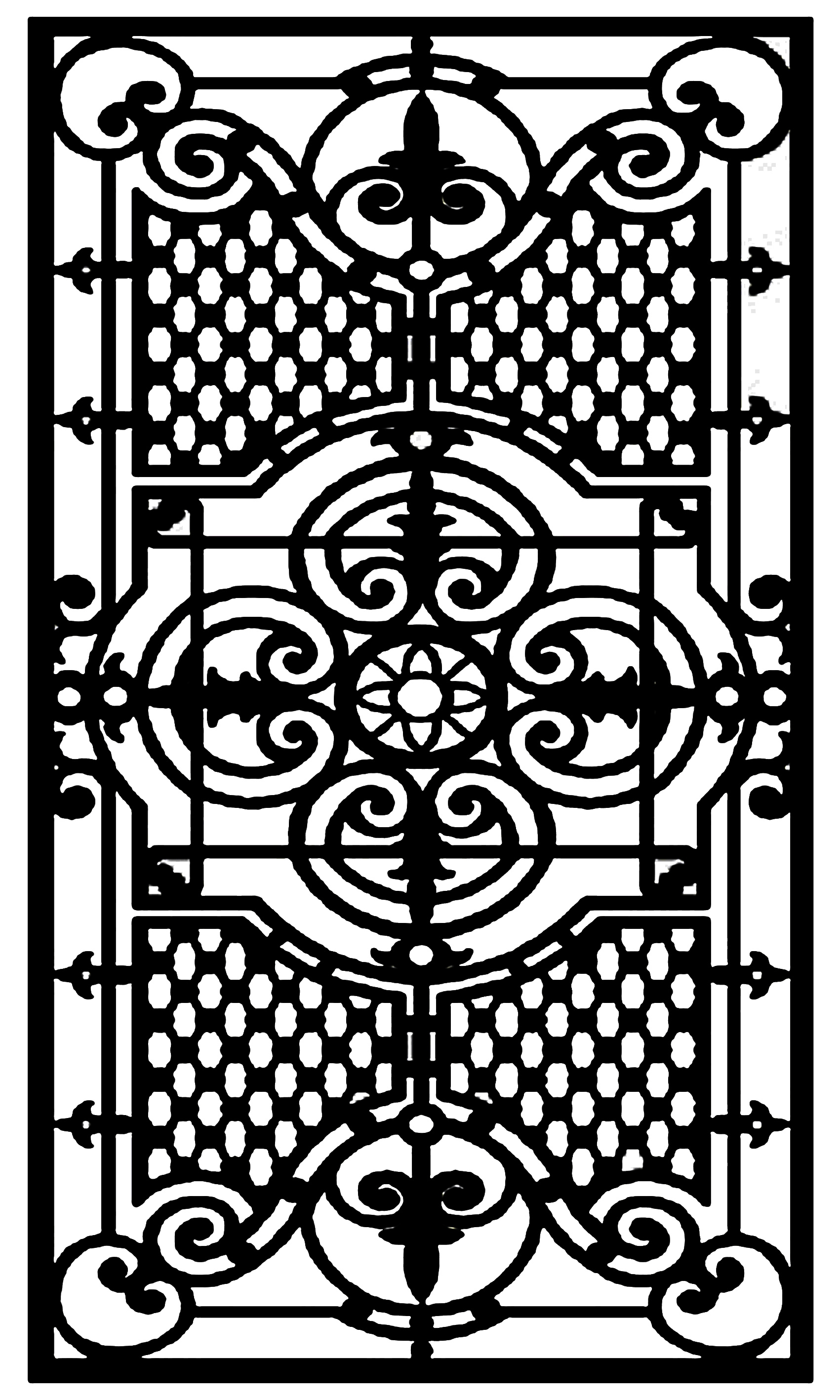 კარის პანელი (ლაზერით დაჭრილი) 014036