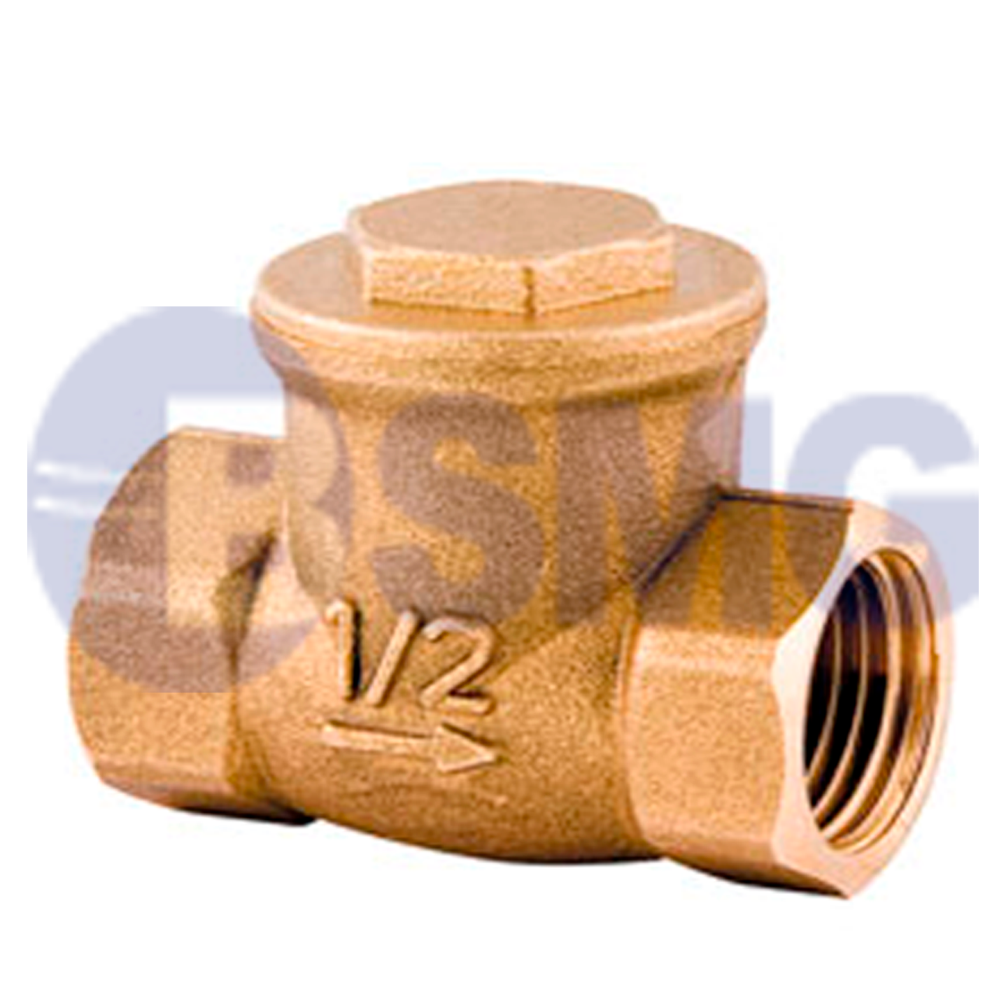 თითბერის უკუსარქველი ენით 1/2    201-1   TDS  012345