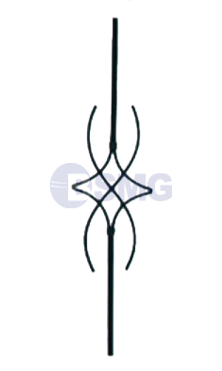 მოაჯირის კონსტრუქცია  19*39 სმ   011412