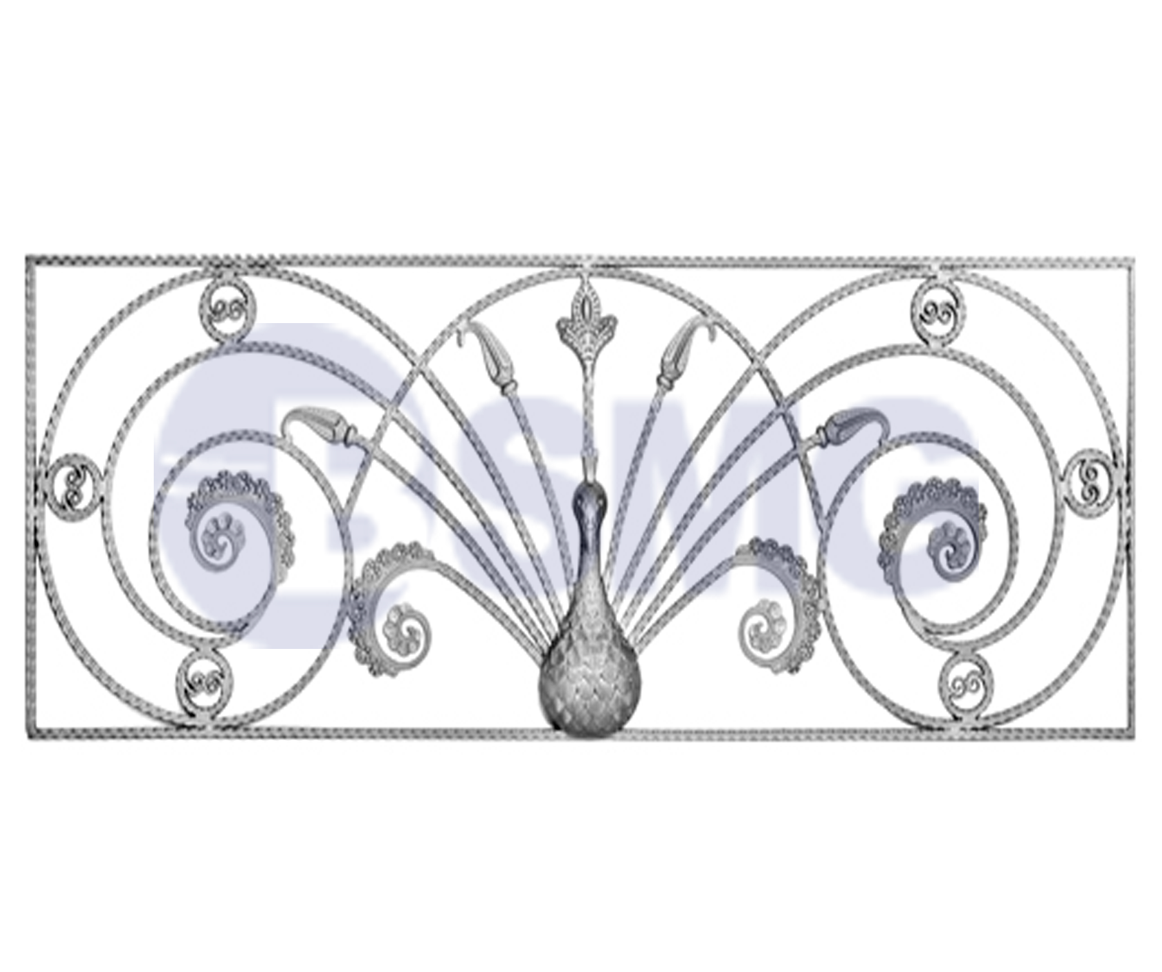 ჭედური კონსტრუქცია 901   122*64 სმ  012768