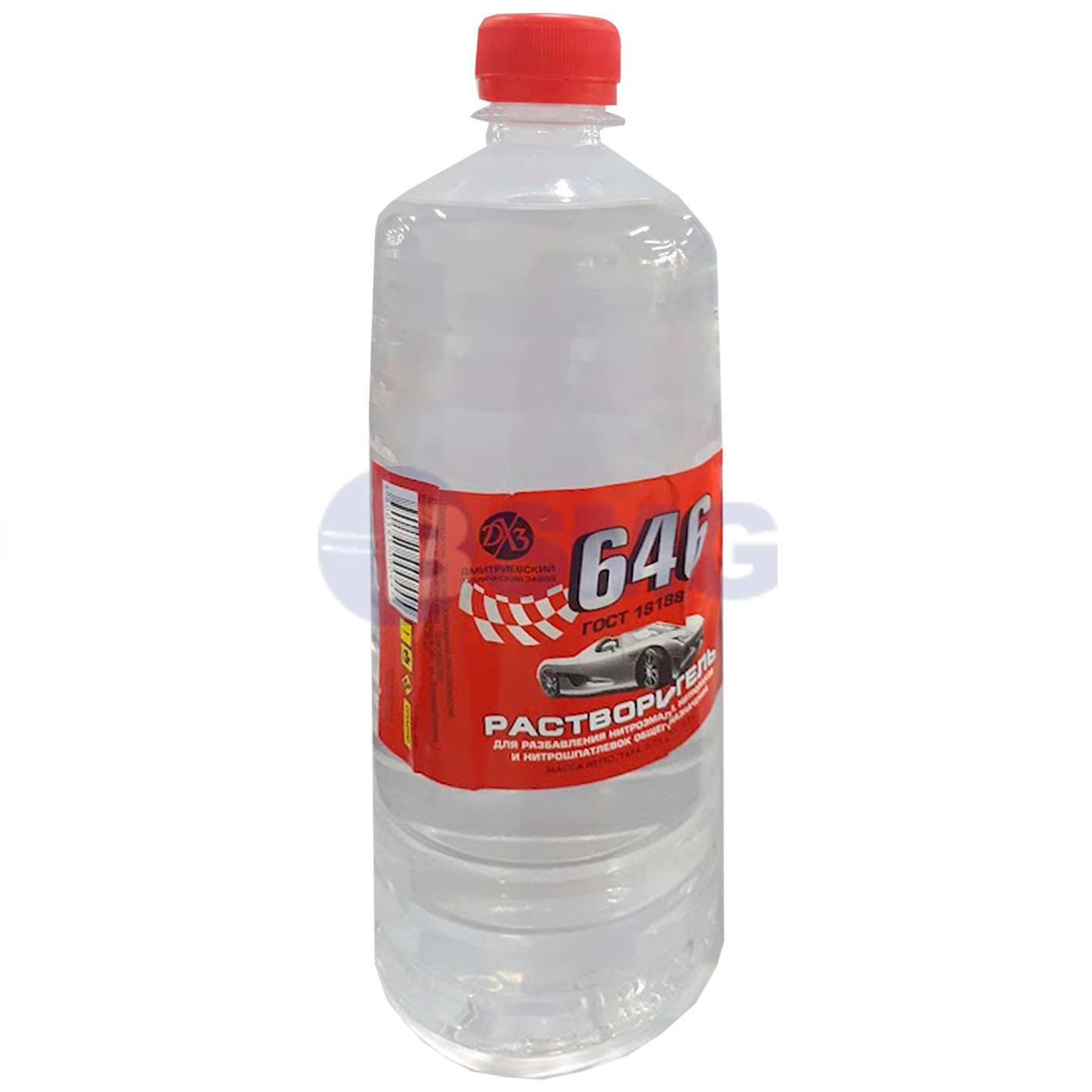 გამხსნელი 646 ბოთლებში 0.9ლ DXZ  014198