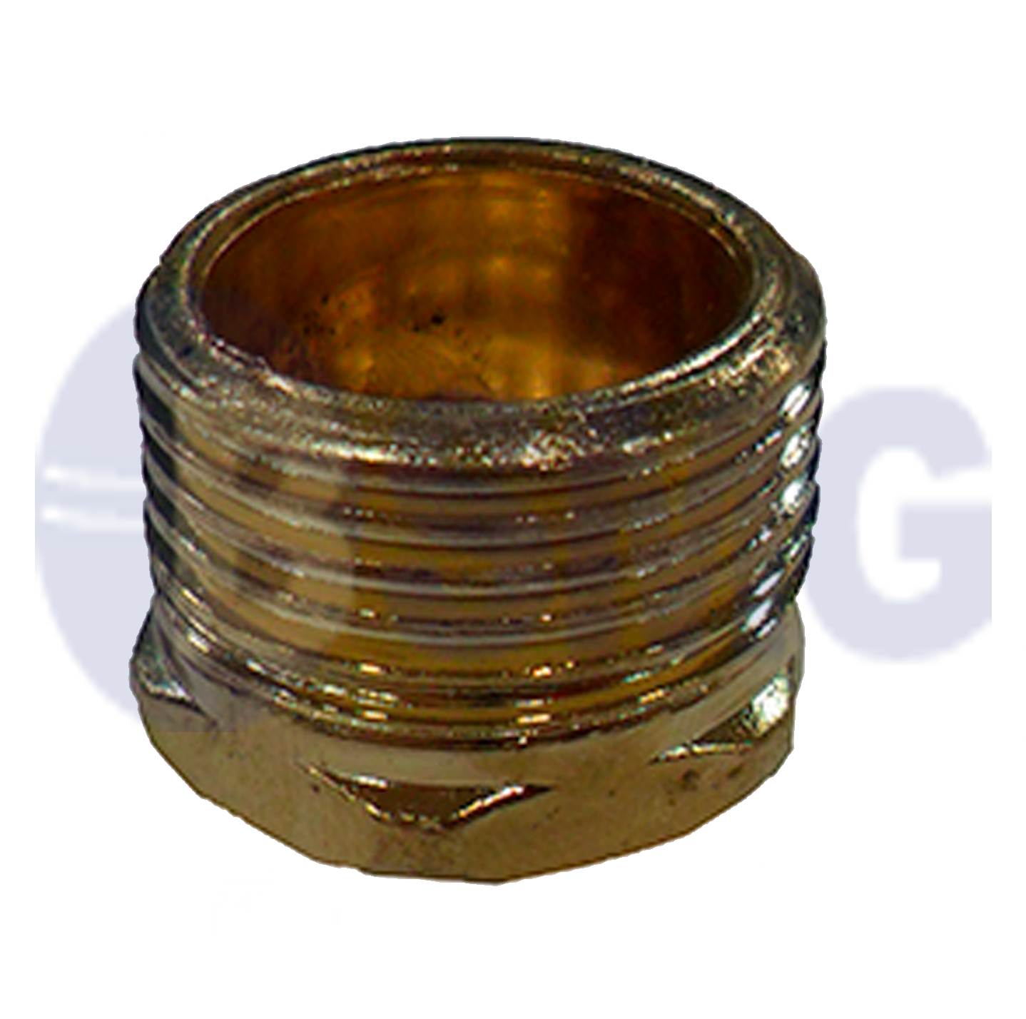 მეტალის ხუფი  {გარე რეზბით]	 009554