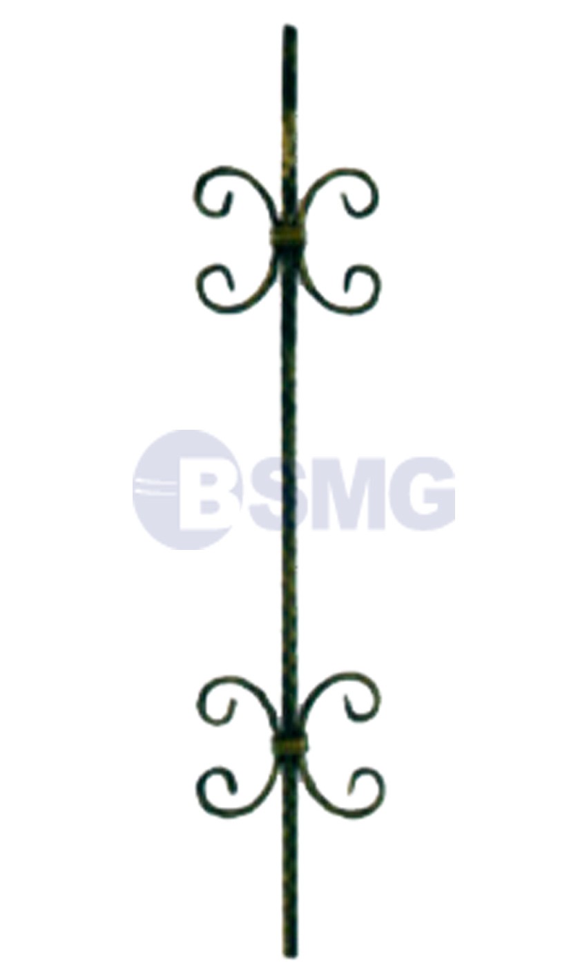 მოაჯირის კონსტრუქცია  15,5*56სმ  011413