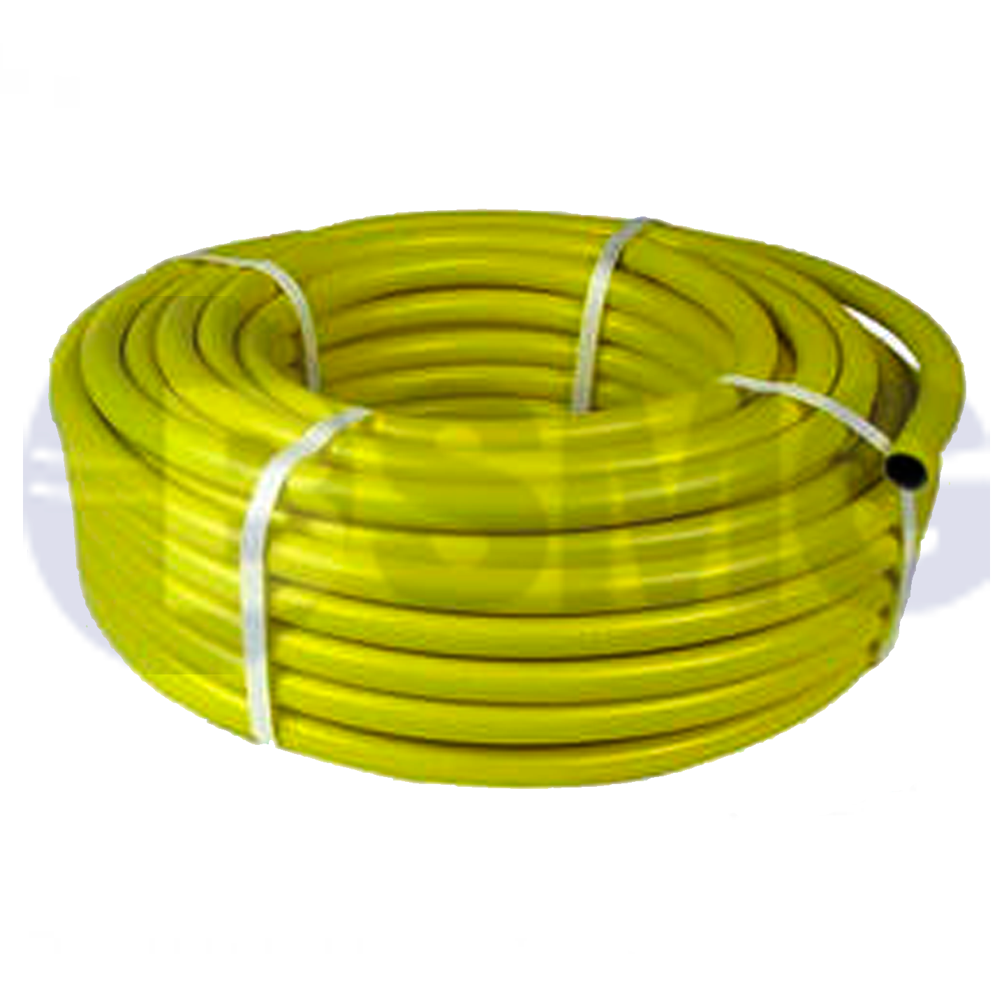 ფოლგიანი პლასტმასის მილი ყვითელი1620  009894