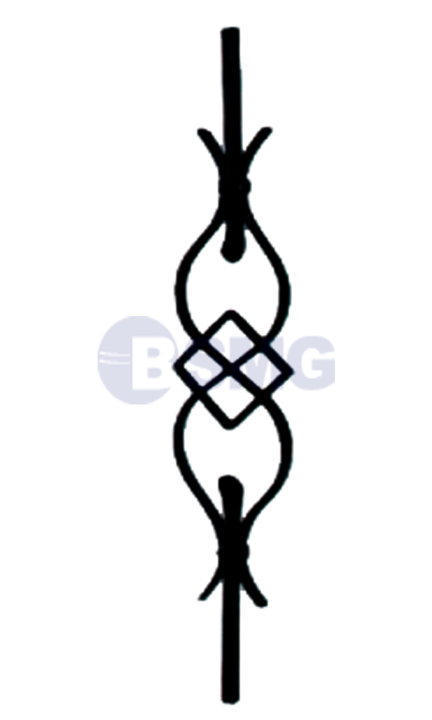 მოაჯირის კონსტრუქცია   14*80 სმ   009255