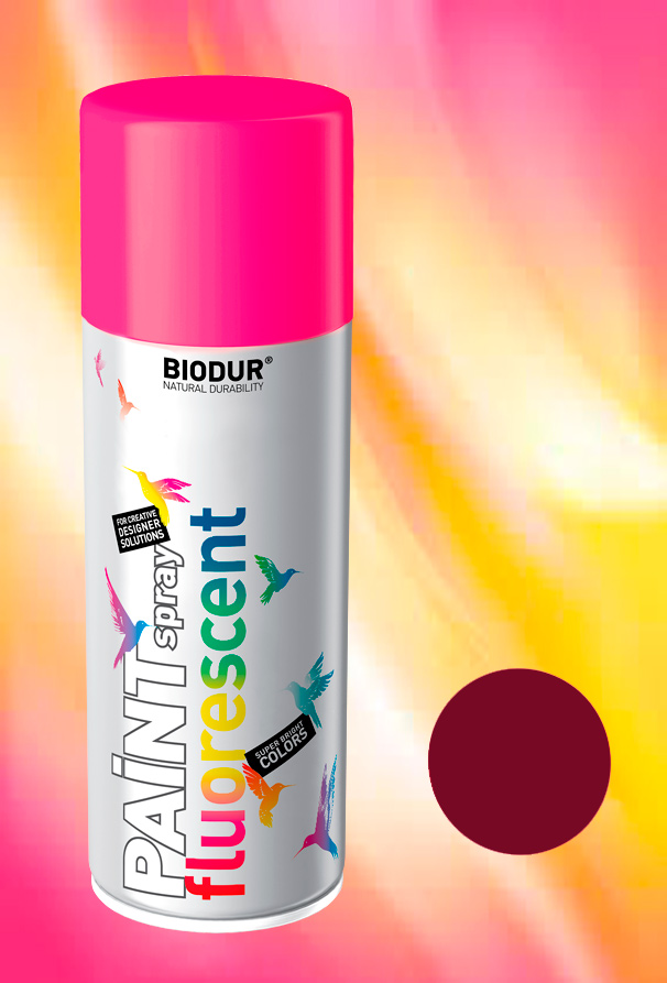 3026 წითელი მანათობელი 400 ml სპრეი BIODUR   013167