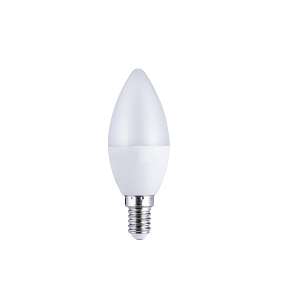 7102 - ლედ ნათურა 4W E14  FILAMENT WHITE COVER 4000K   008815