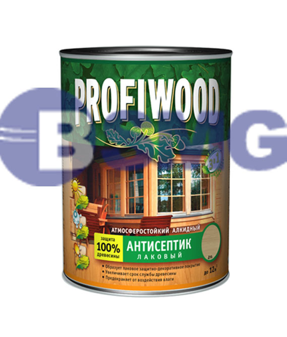 0742 PROFIWOOD ანტისეპტიკი ლაკი პალისანდრი 2,4კგ   009103
