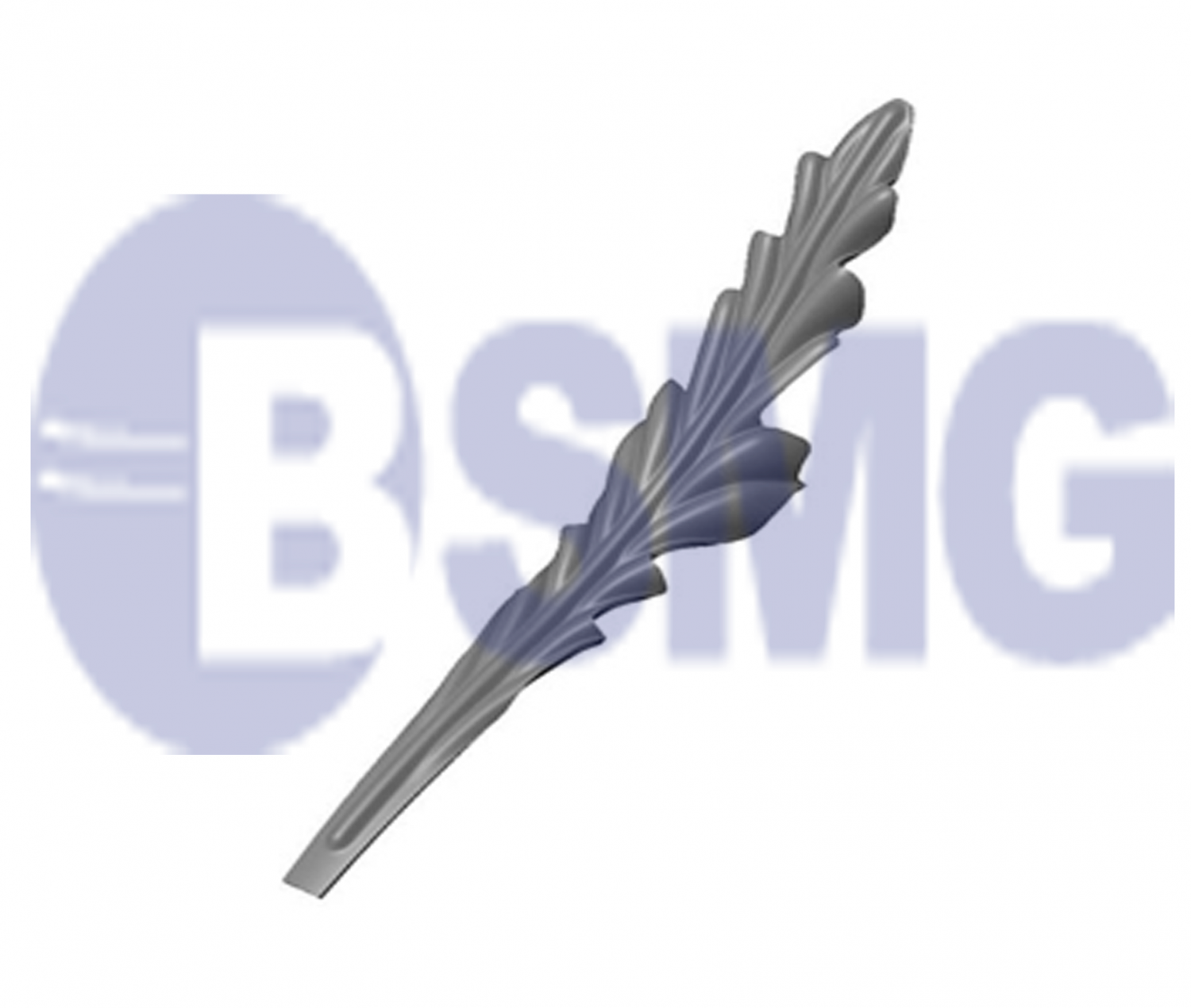 მოაჯირის და კარის აქსესუარი    8 X31სმ  010481