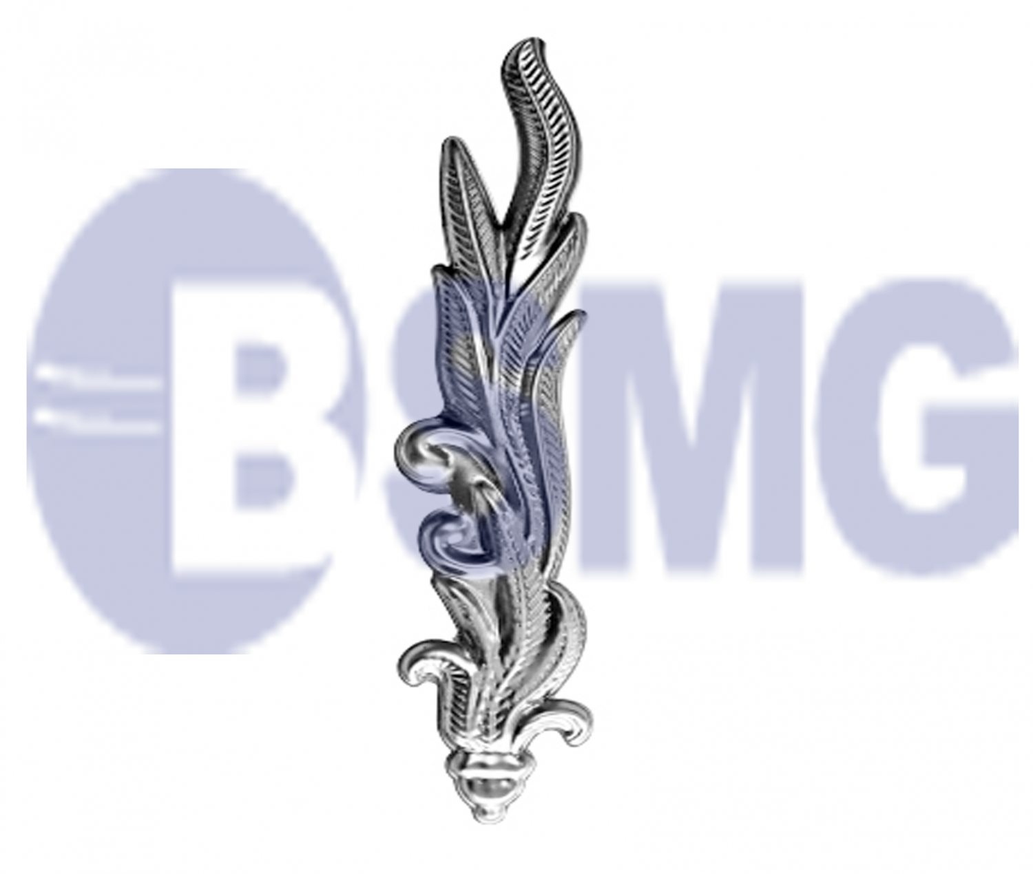 მოაჯირის და კარის აქსესუარი   11,5x64სმ  010508