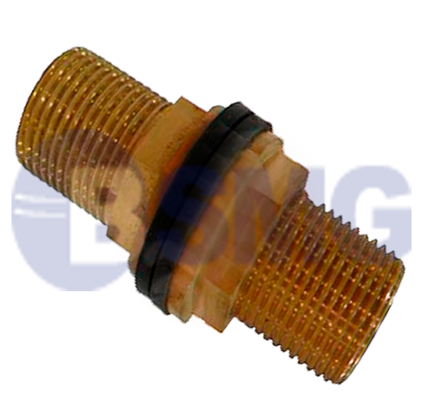 ბაკის შტუცერი ორმხრივი რეზბით ლატუნის გ/რ 3/4Mx3/4M   010065