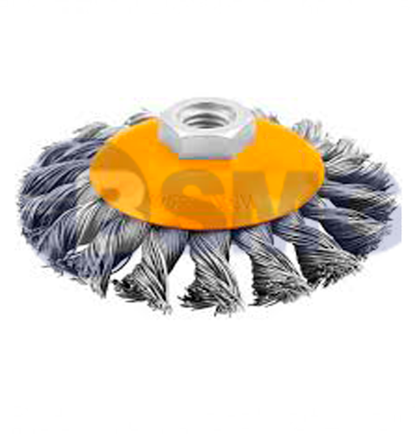 TOL727-77520  მეტალის საპრიალებელი ჯაგრისი (უხეში) 100MM   000840