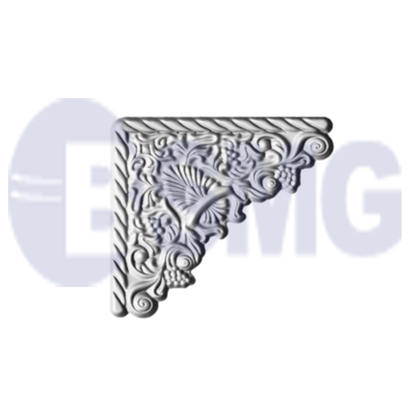 ლითონის  აქსესუარი, ფიგურა  15*15სმ  010610