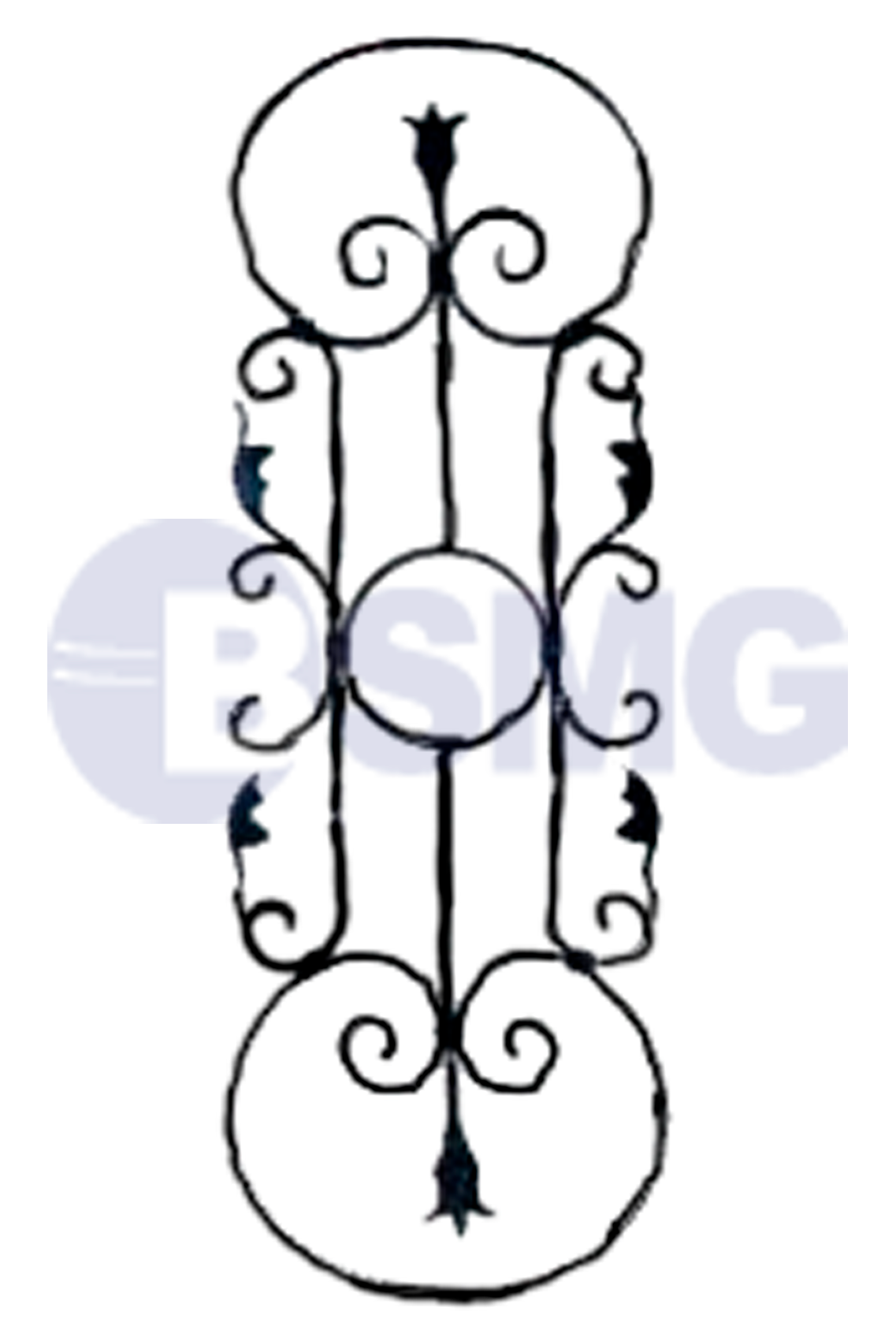 მოაჯირის კონსტრუქცია   30*80 სმ   011383