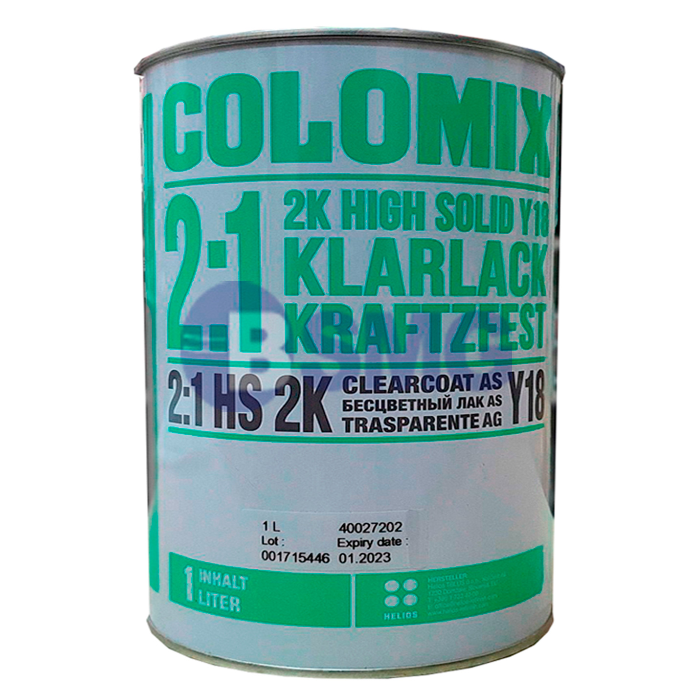 1L 2K HS ლაქი 2:1 Y18 COLOMIX   020022