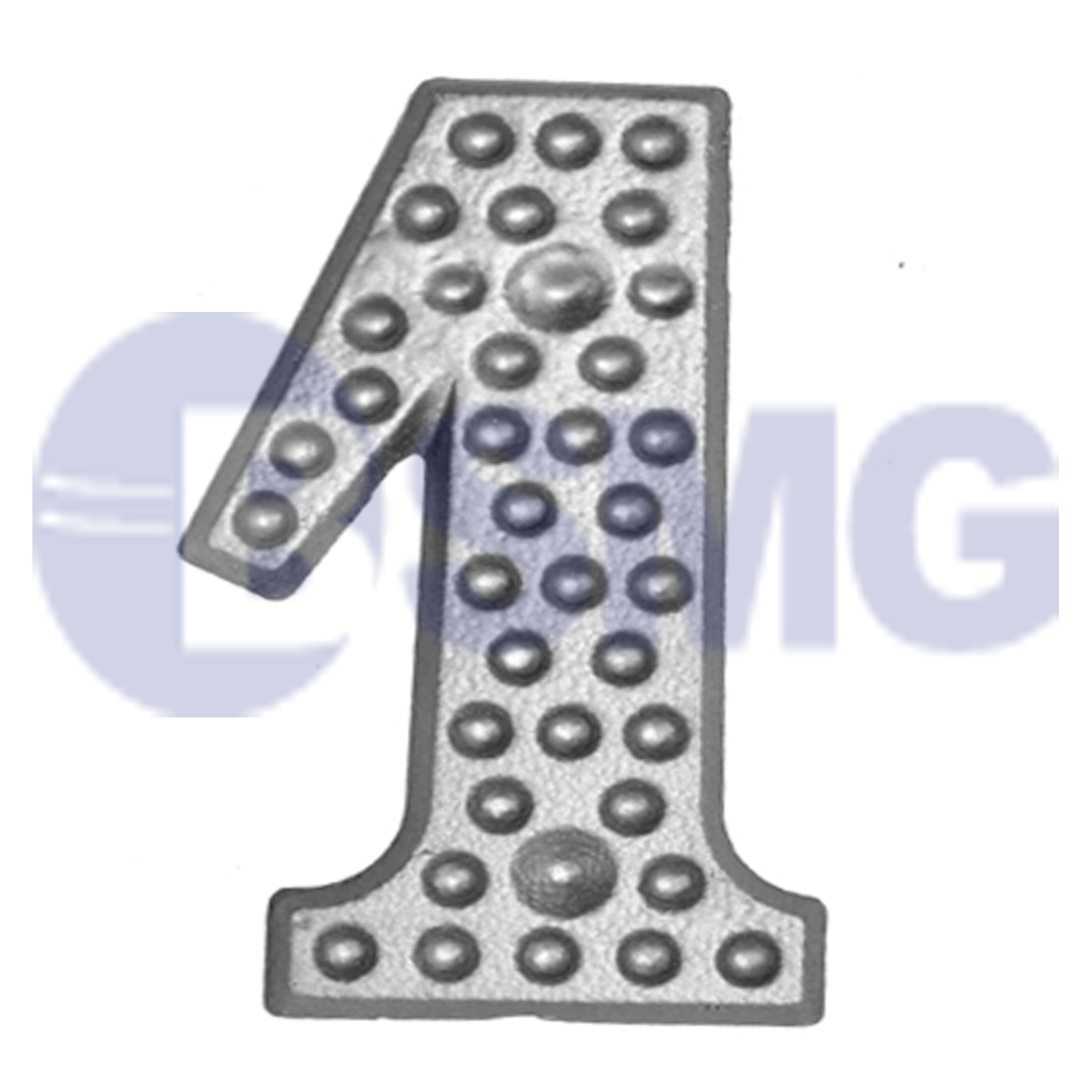 ლითონის  აქსესუარი, ფიგურა  12 Ø    013379