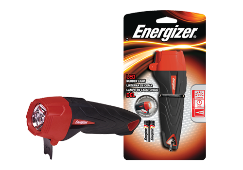 6307 Energizer Impact Rubber LED Light 2AAA ფარანი (639382)    017580