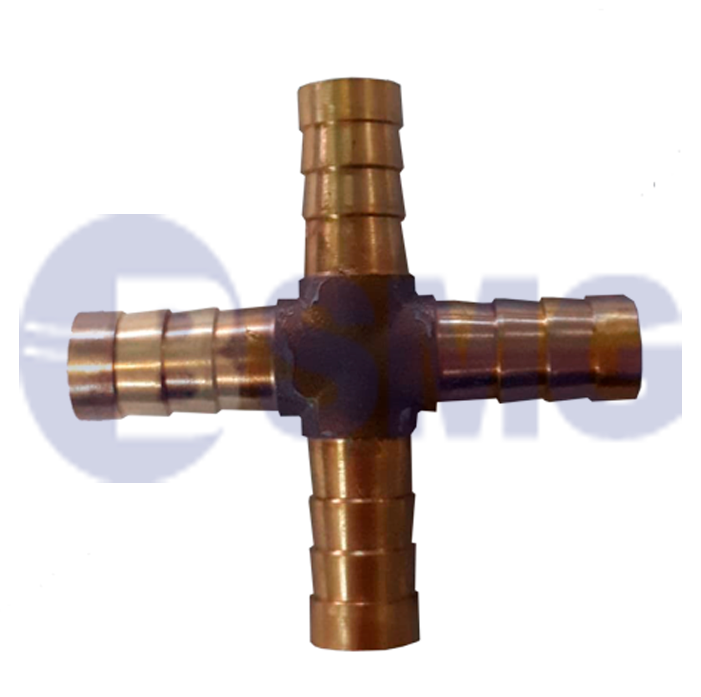 სამკაპი ჯვარედინი სწორი გაზის შლანგის 10*49მმ   003300