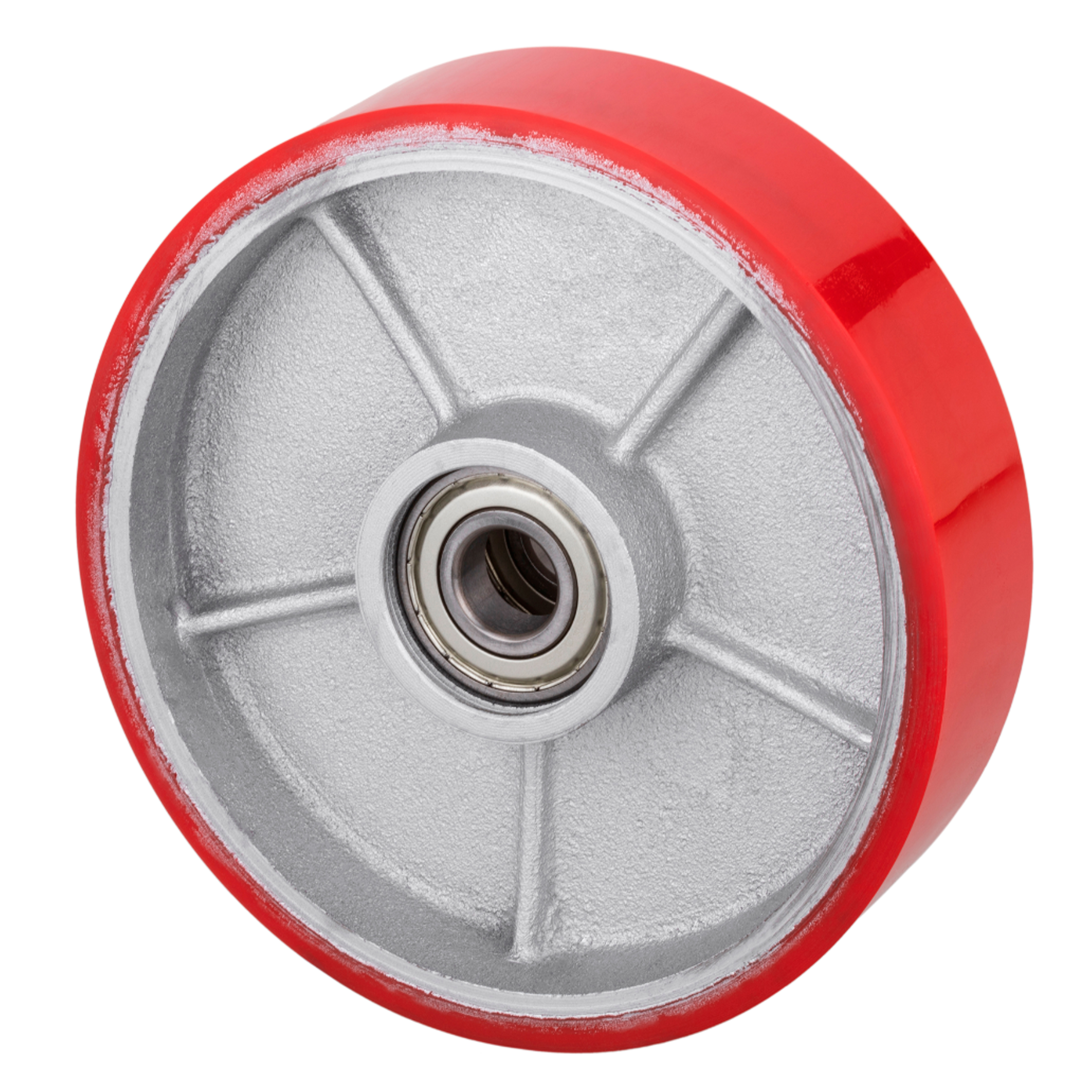 Skom PU wheels (including 2 bearings ) 180x50 mm ბორბალი 022625