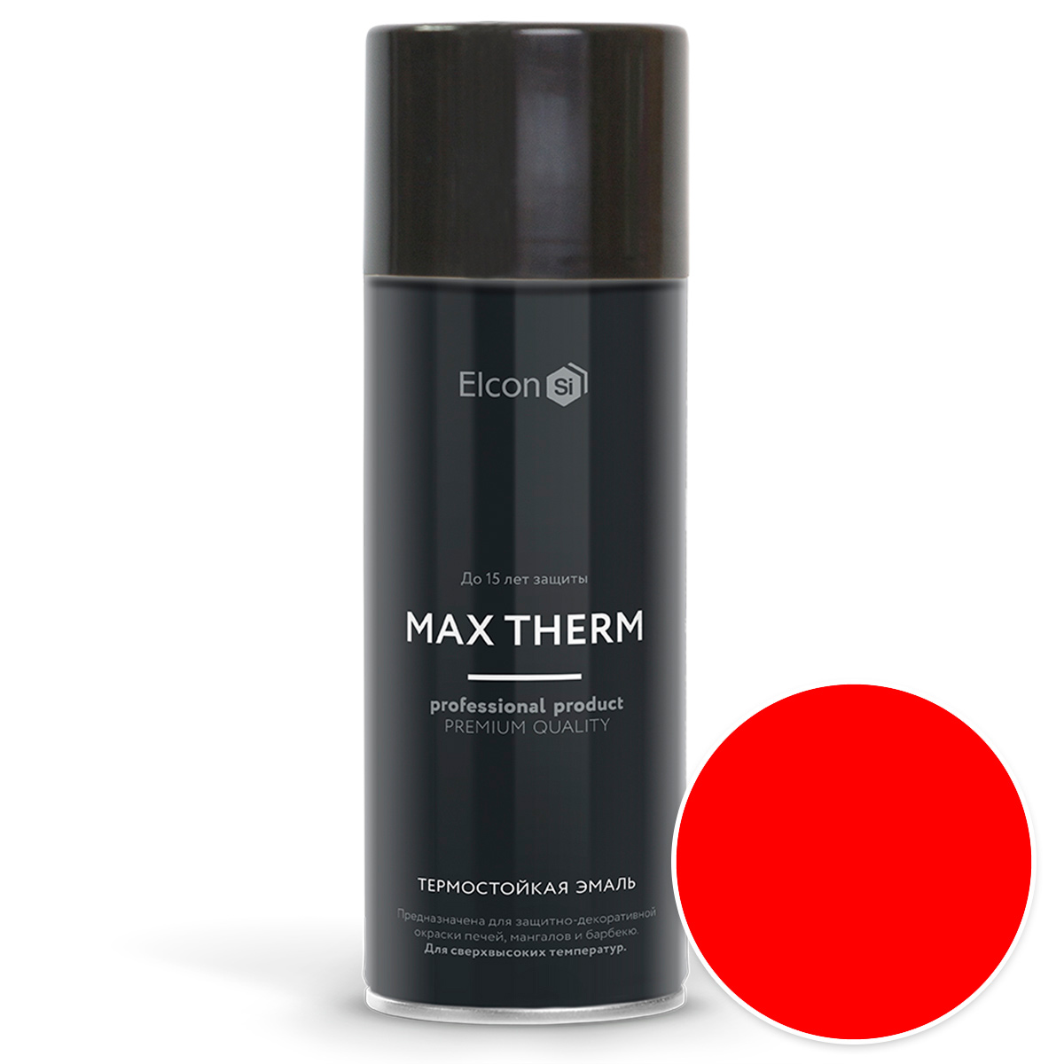 თერმოგამძლე პულივიზატორი  წითელი 400 გრადუსი, 520მლ Elcon   023305