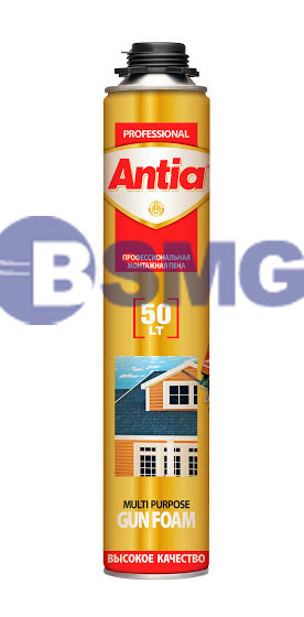 ქაფი ANTIA 750ML PU GUN FOAM PRO რეზ  002084