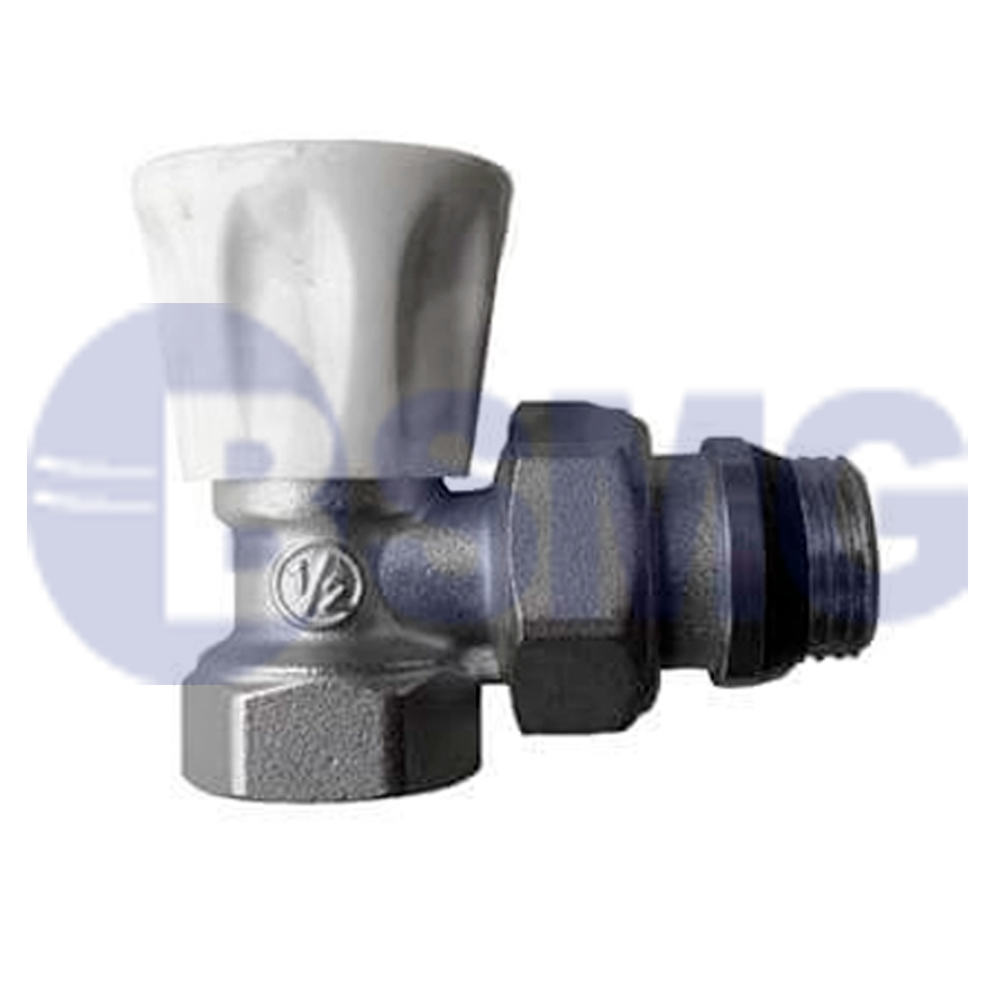 რადიატორის ვინტილი რეზინის შუასადებით 1/2   151-1   TDS 012336