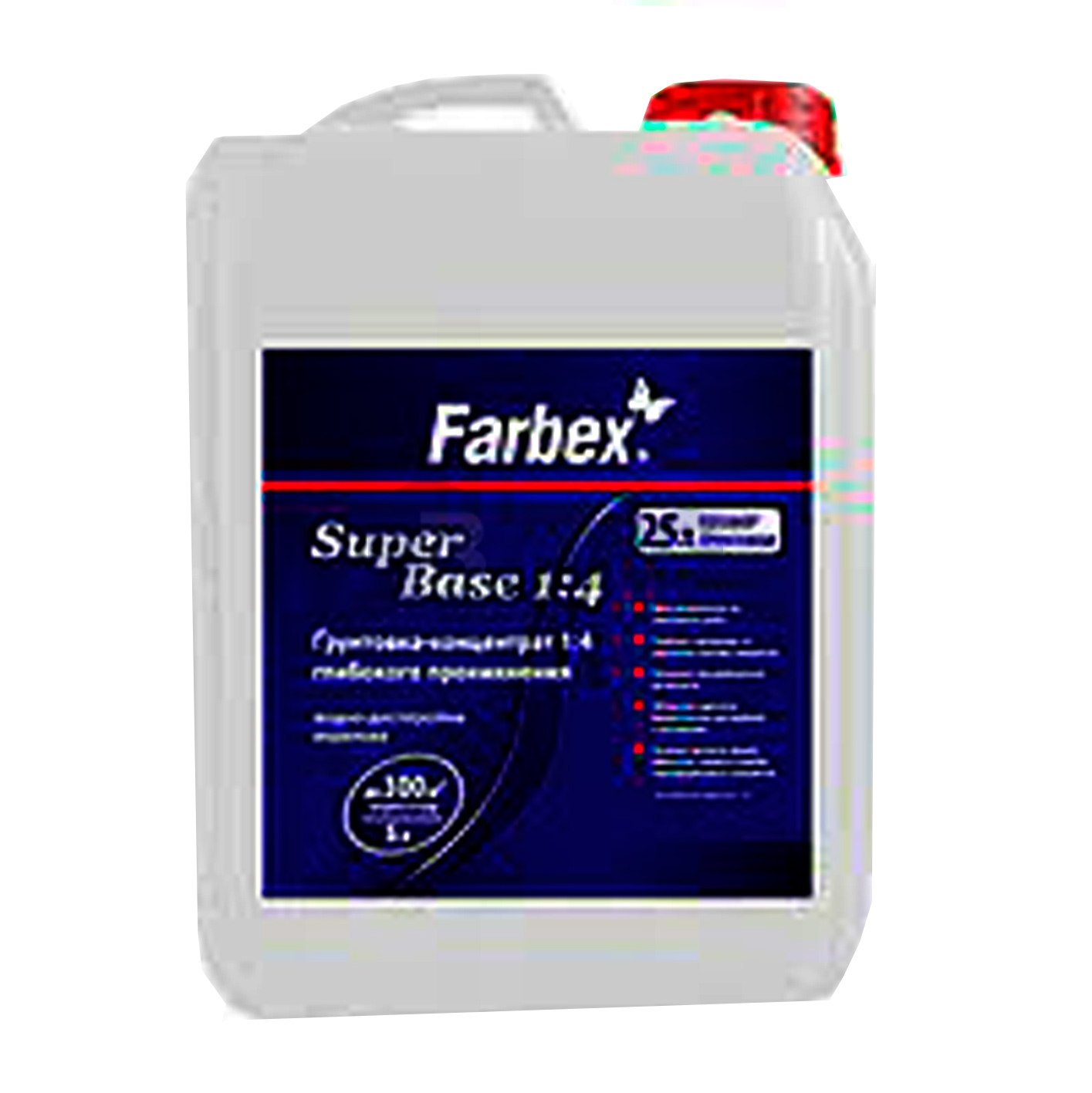 კონცენტრირებული დასაგრუნტი საშუალება  "Farbex" SuperBase 1:4   1ლტ.   004901