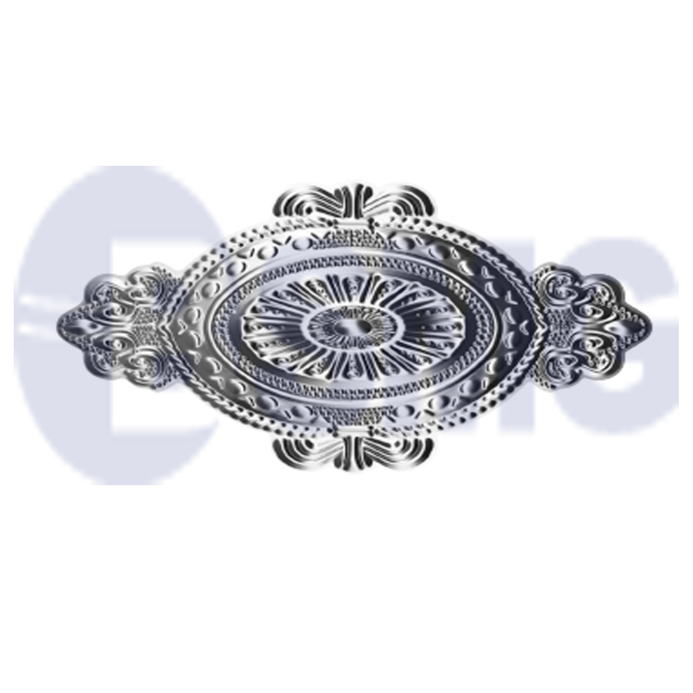 ლითონის  აქსესუარი, ფიგურა   24,9*4,20 სმ   010594