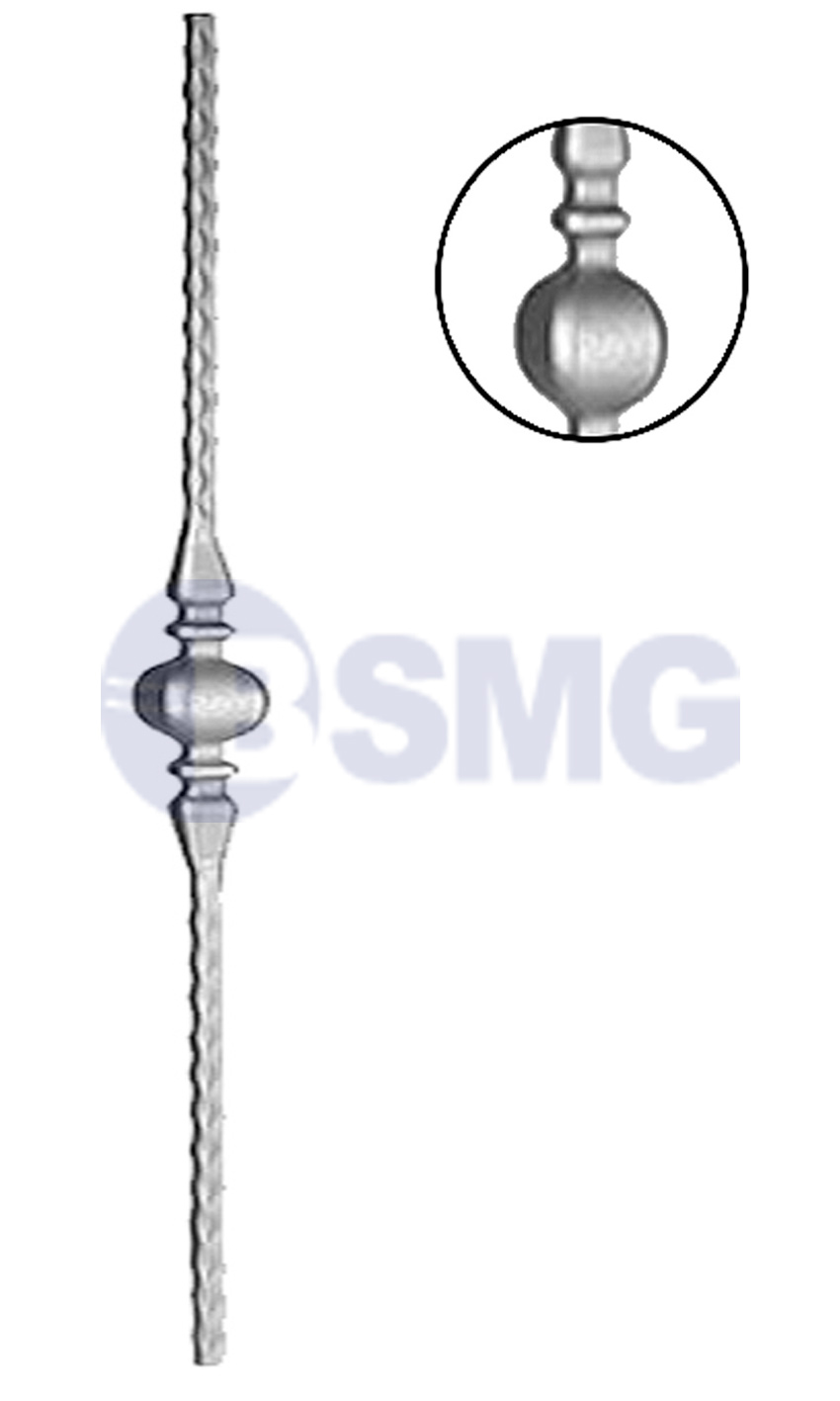 მოაჯირის კონსტრუქცია  12*80სმ   010496