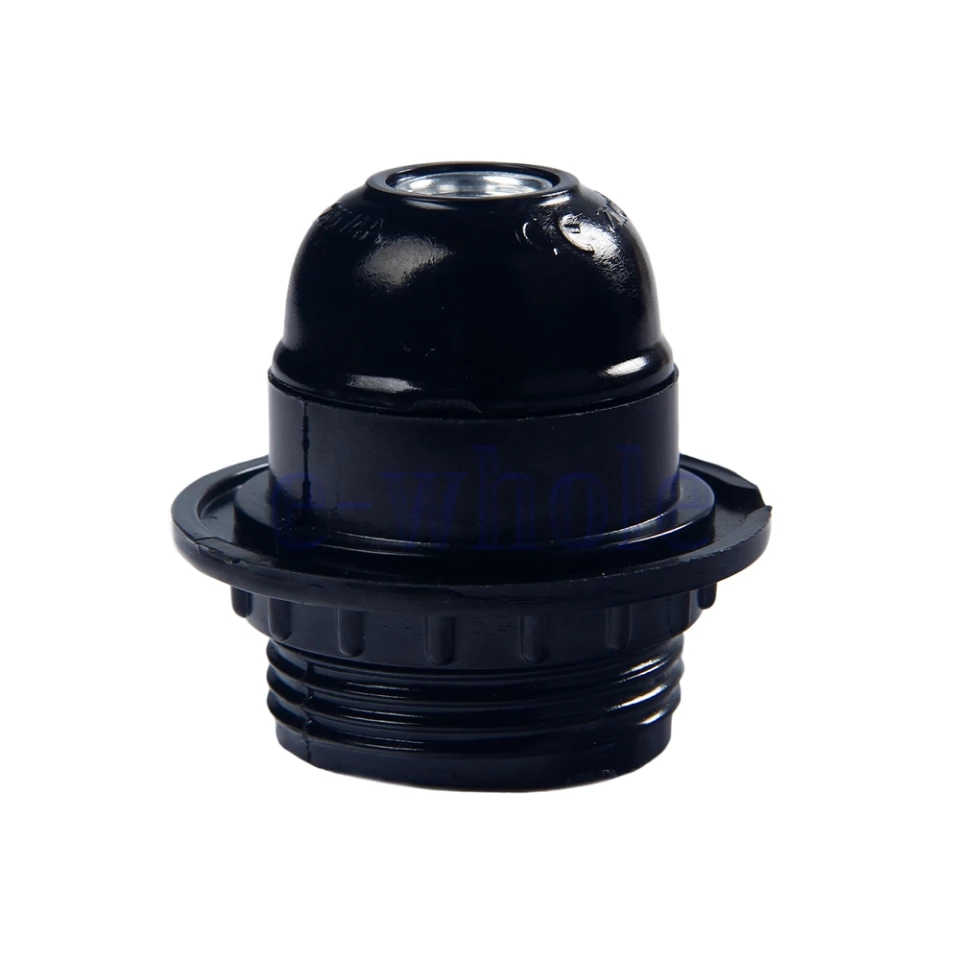 MIRSA 1106603 პლასმასის ვაზნა რეზბით შავი E-27  021167