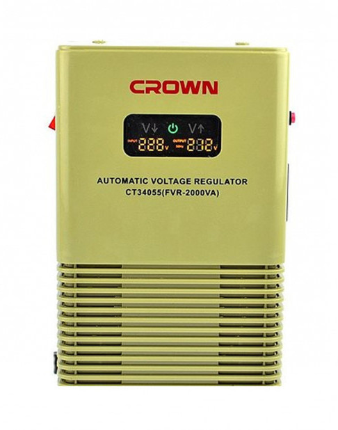 CROWN CT34055-ძაბვის ავტომატური მარეგულირებელი  FVR-2000VA 022623