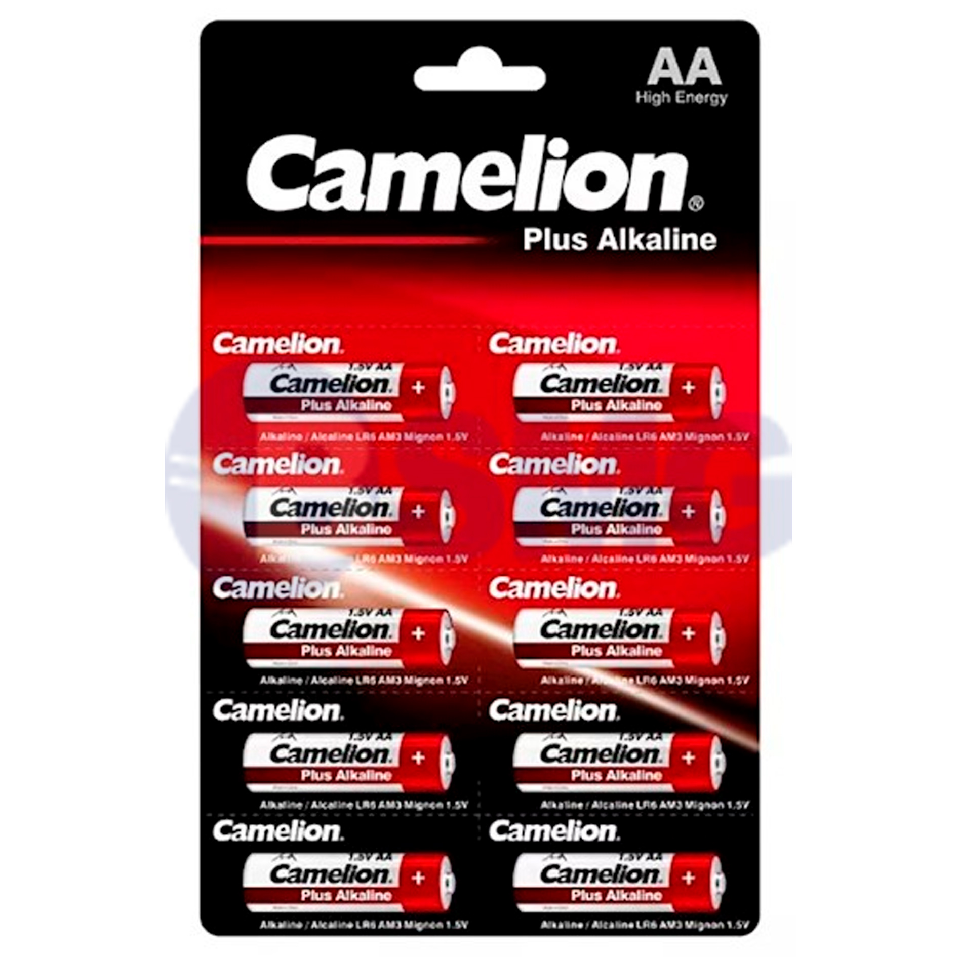 0271 Camelion perforated blister Plus Alkaline AA ელემენტი, LR6-BP1x10P/10   023754