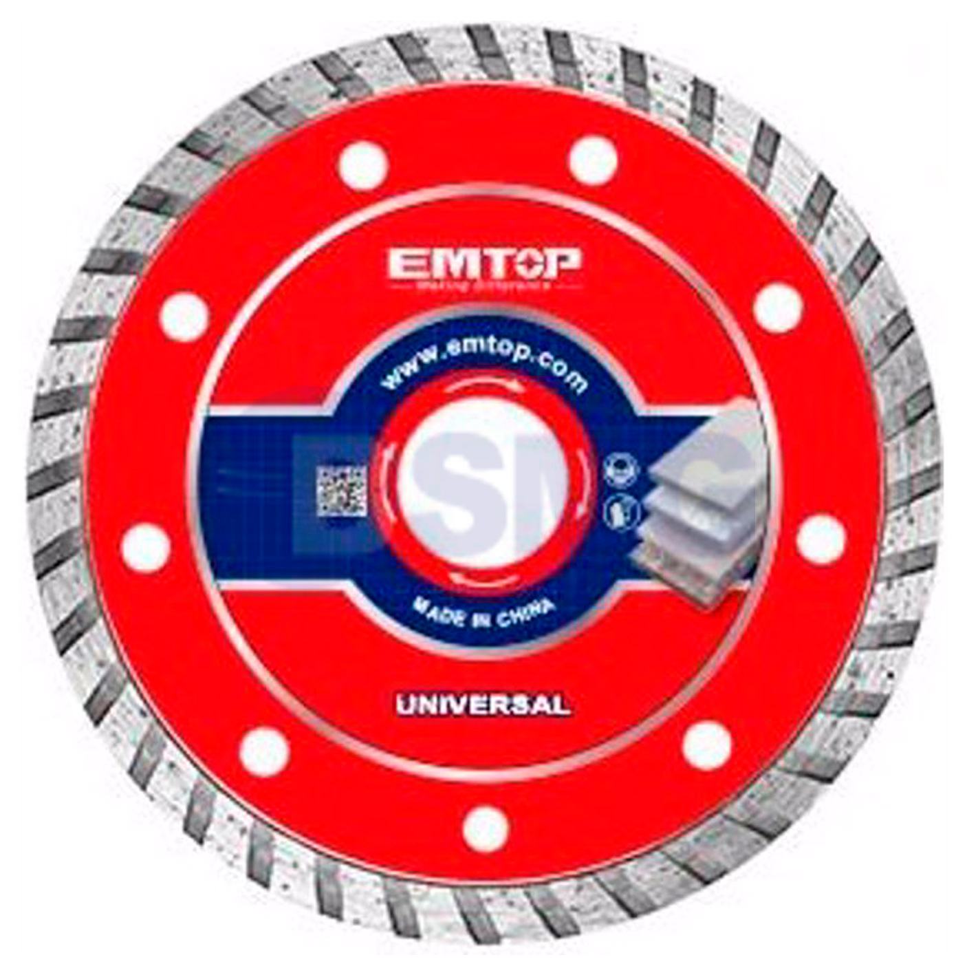 EMTOP საჭრელი დისკი ალმასის (უნივერსალური ჭრა) IND 230მმ EDDCH32301    028288