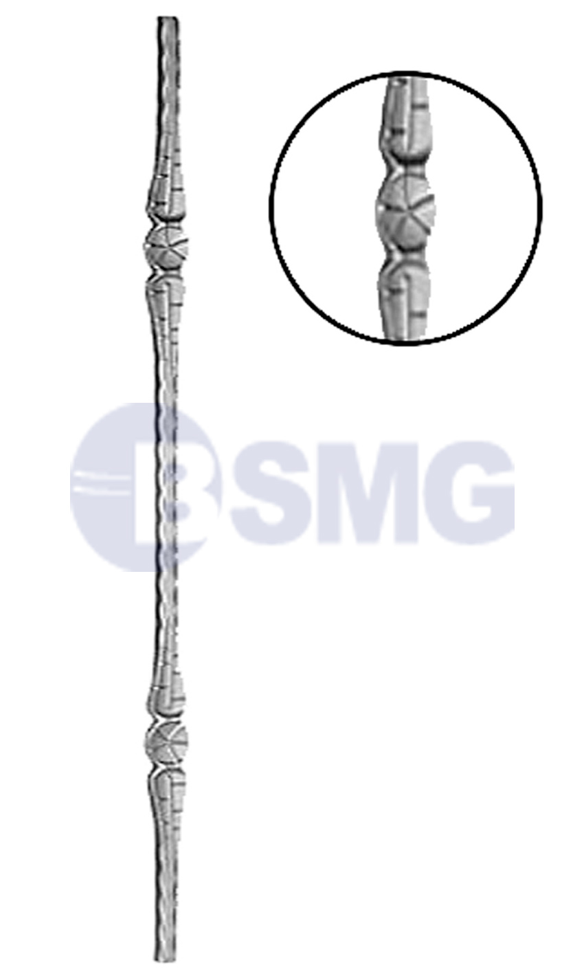 მოაჯირის კონსტრუქცია  12*80სმ  010503