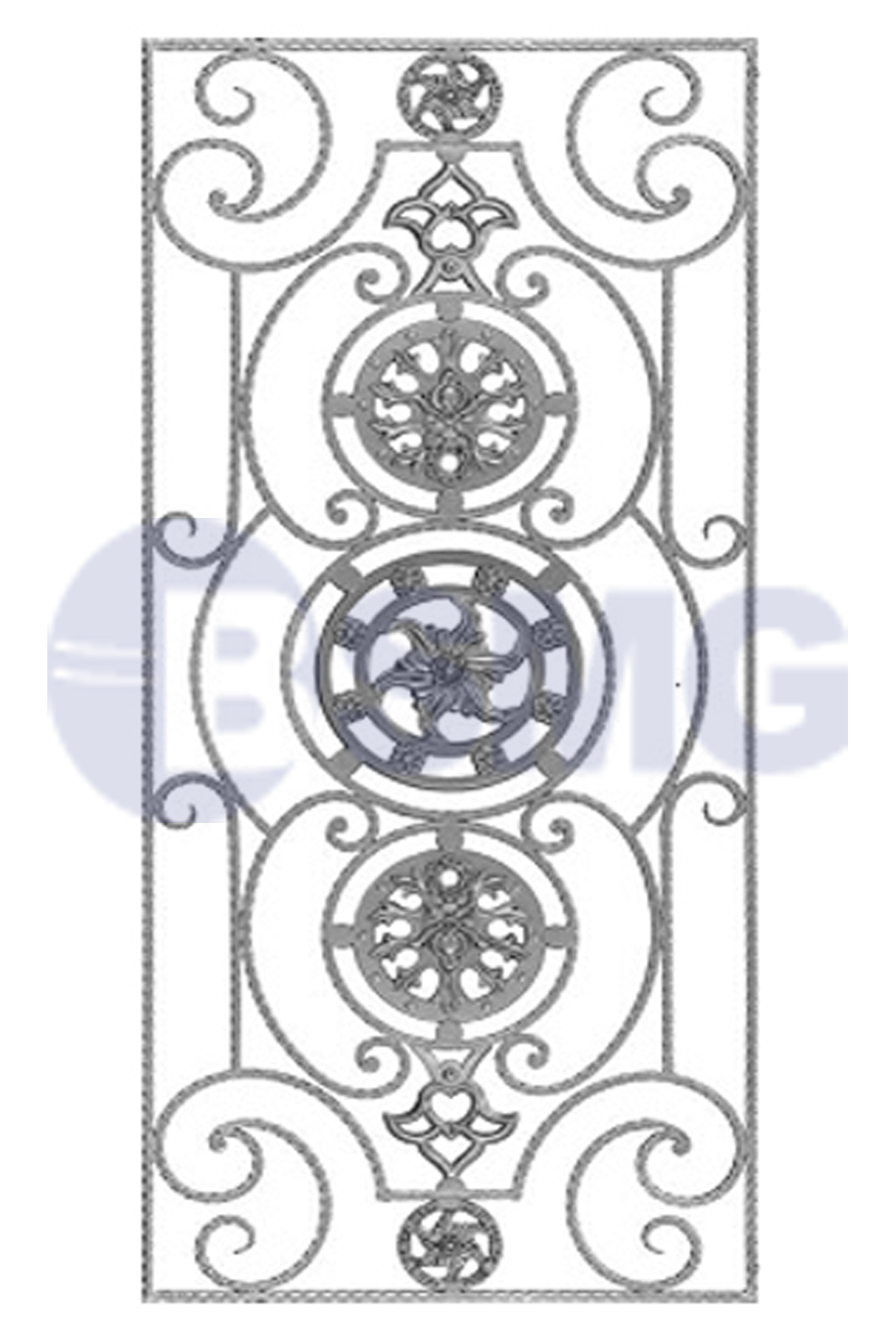 ჭედური კონსტრუქცია 1241   70*160სმ    013401