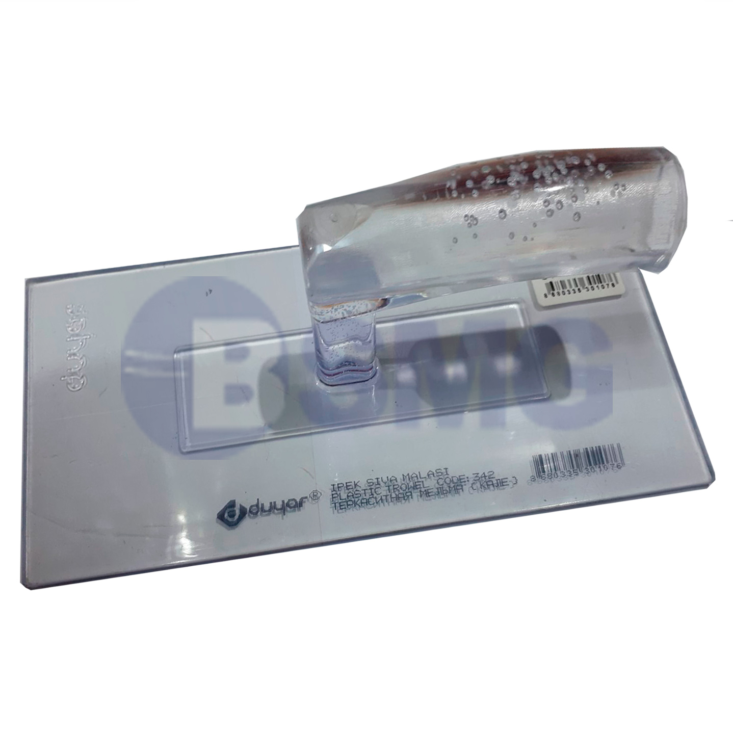 მალკა  -Code 550 / 277 mm - Red ( გამჭირვალე ) 014896